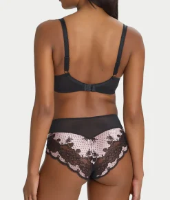 Clara Lace High-Waist Cheeky Brief