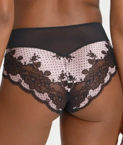 Clara Lace High-Waist Cheeky Brief