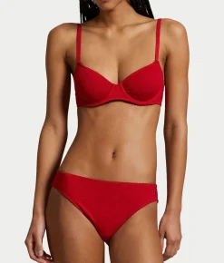 Colorful Cotton Unlined Demi Bra