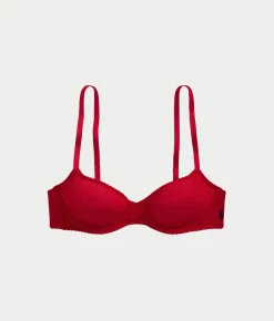 Colorful Cotton Unlined Demi Bra