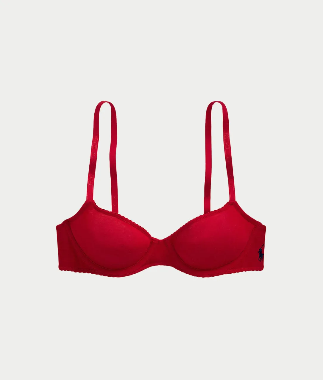 Colorful Cotton Unlined Demi Bra