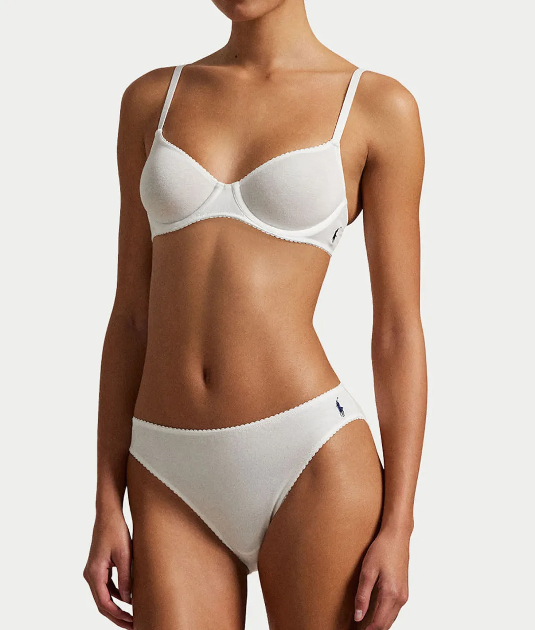 Colorful Cotton Unlined Demi Bra