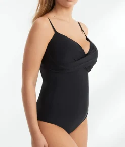 Control Twist Underwire One-Piece
