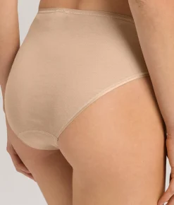 Cotton Seamless Hi-Cut Brief