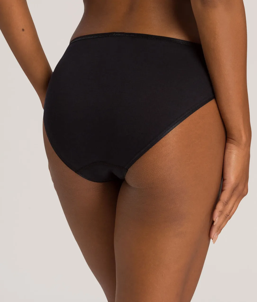 Cotton Seamless Hi-Cut Brief