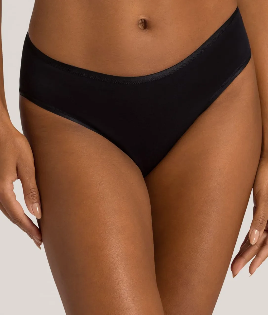 Cotton Seamless Hi-Cut Brief