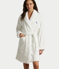 Cotton Woven Shawl Short Robe