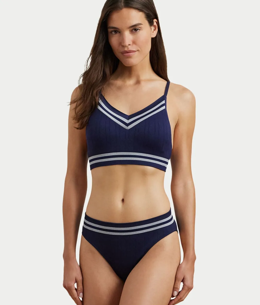 Cricket Cable Texture Hi-Cut Brief