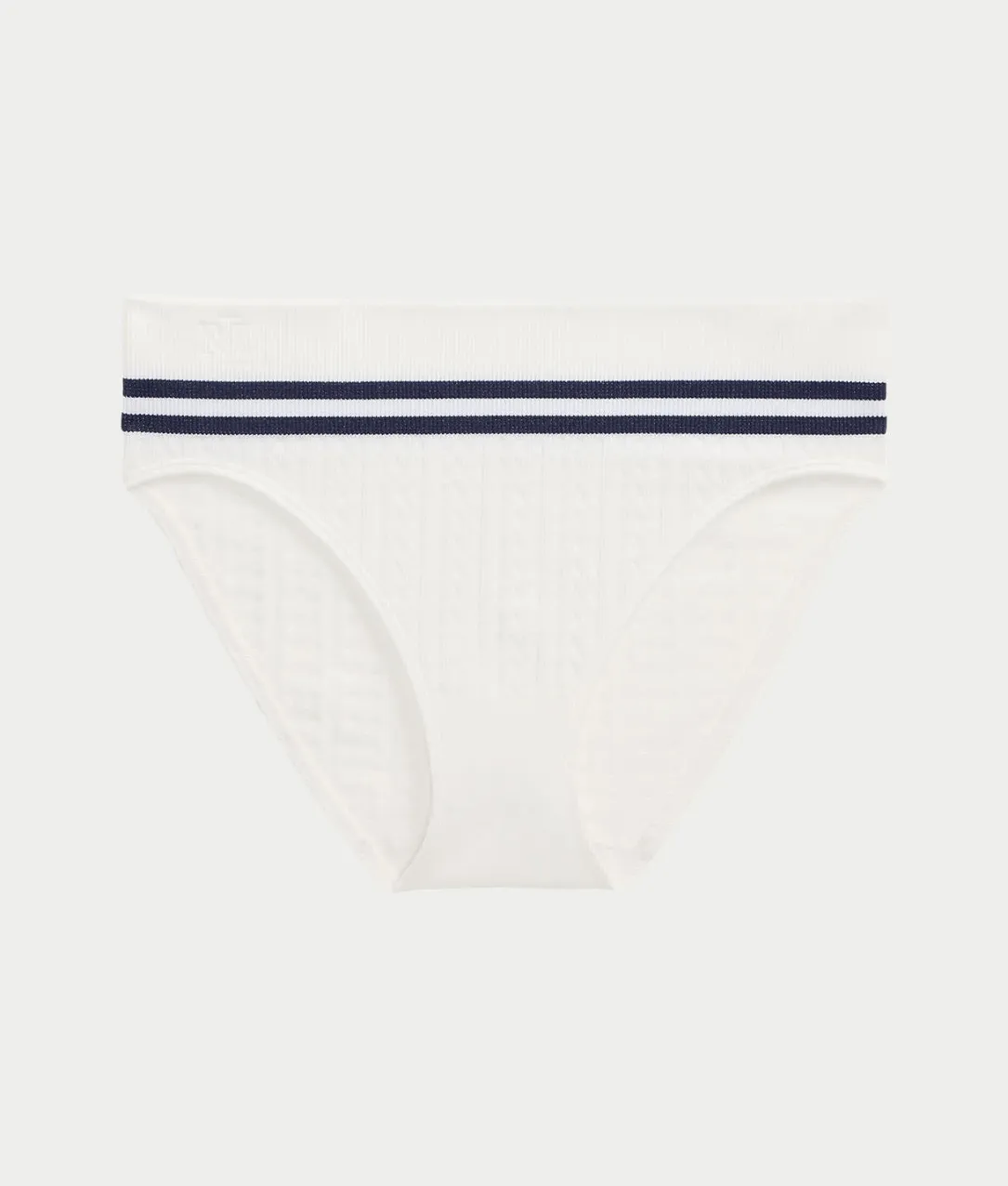 Cricket Cable Texture Hi-Cut Brief