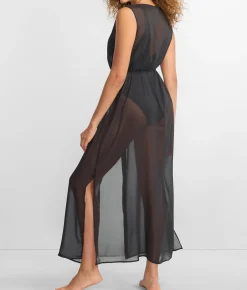 Crinkle Chiffon Long Wrap