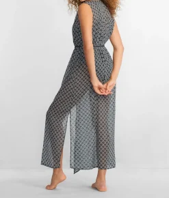 Crinkle Chiffon Long Wrap