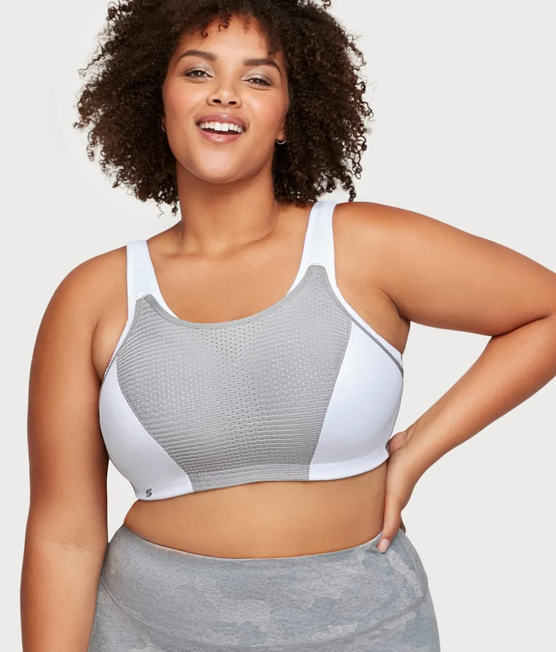 Custom Control Wire-Free Sports Bra