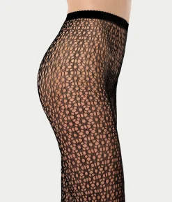 Daisy Net Tights