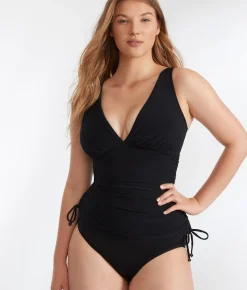 Dani Solids Plunge Tankini Top