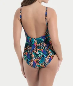 Deep Jungle Mona Underwire One-Piece