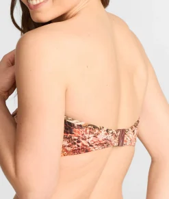 Desert Cat Bandeau Bikini Top