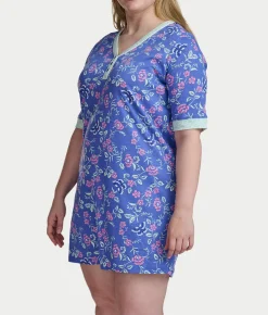 Elbow Sleeve Knit Sleep Shirt