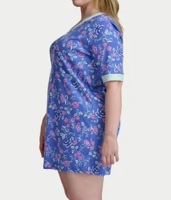 Elbow Sleeve Knit Sleep Shirt
