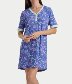 Elbow Sleeve Knit Sleep Shirt