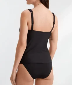 Elsie Underwire Wrap Tankini Top