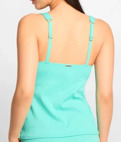 Elsie Underwire Wrap Tankini Top