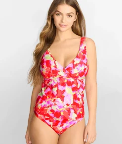 Elsie Underwire Wrap Tankini Top