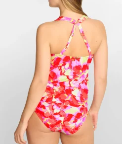 Elsie Underwire Wrap Tankini Top