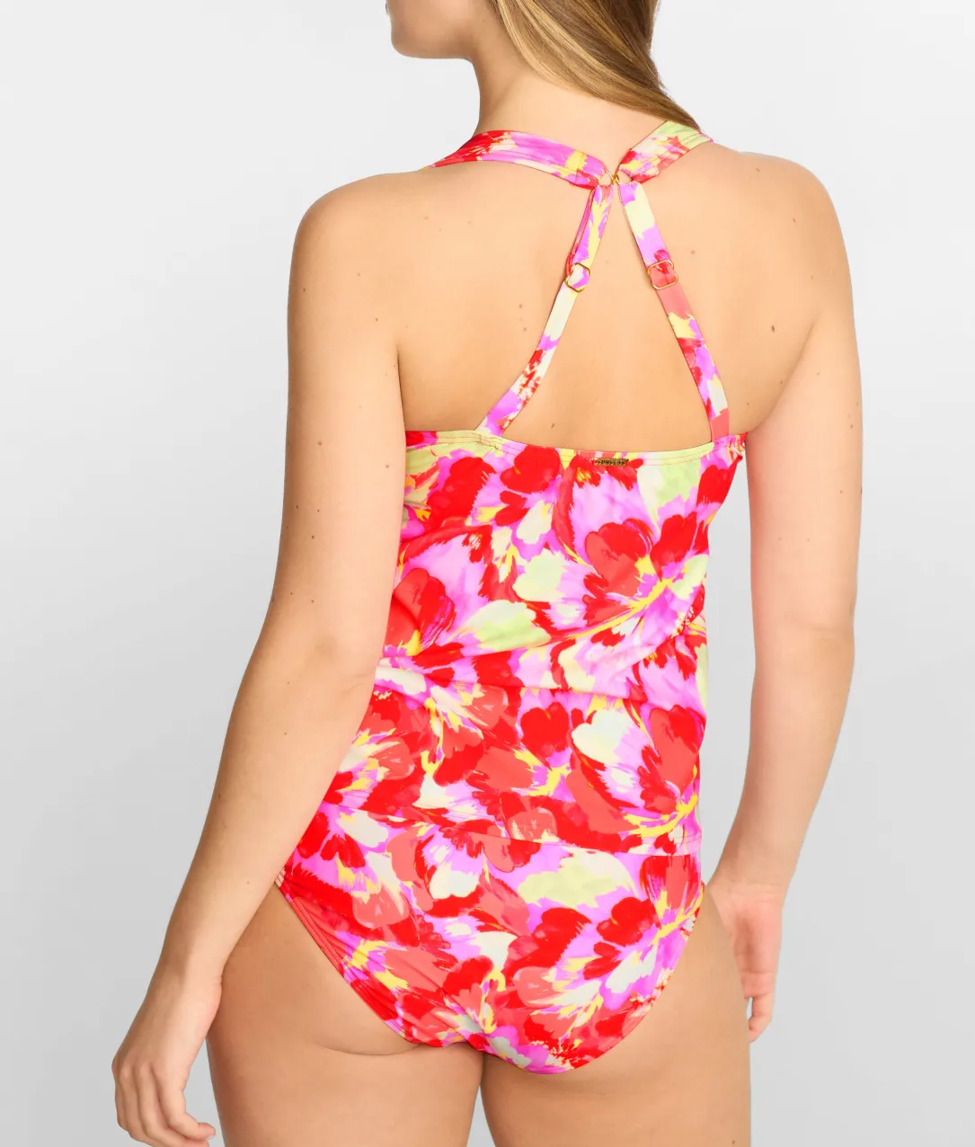 Elsie Underwire Wrap Tankini Top