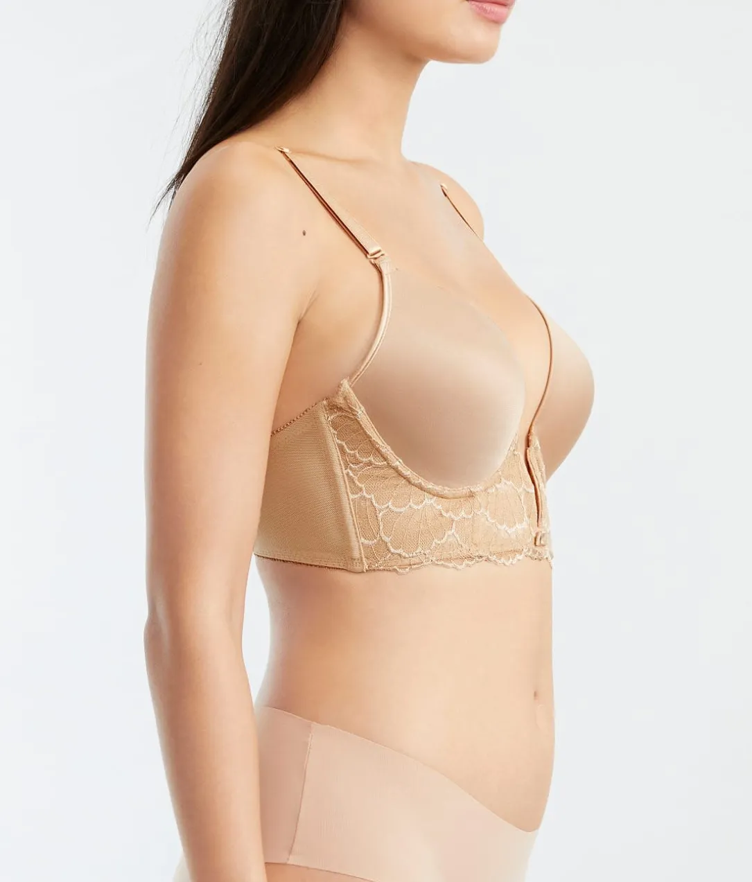 Enchanted Plunge Longline Bra