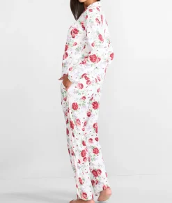 English Beauty Girlfriend Knit Pajama Set