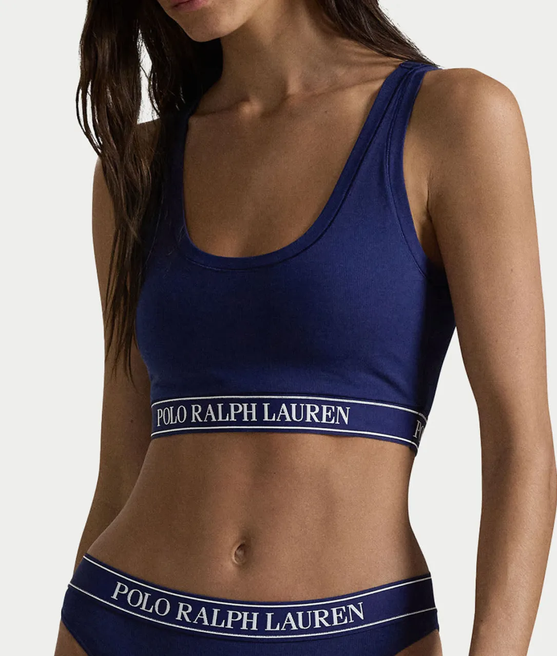 Essentials Cropped Tank Bra