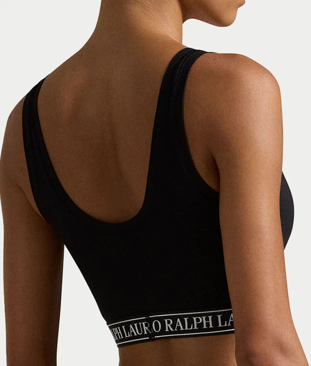 Essentials Cropped Tank Bra
