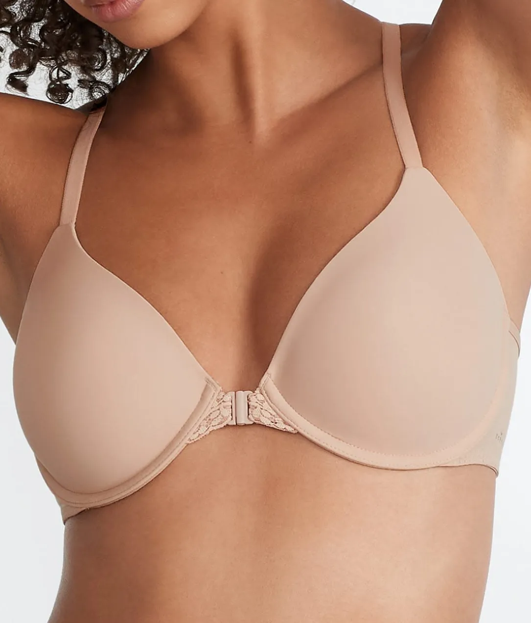 Everyday Essential Lace Front-Close Bra