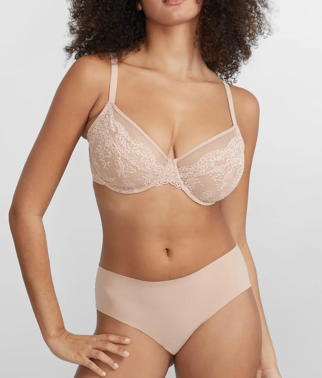 Everyday Essential Lace Unlined Demi Bra