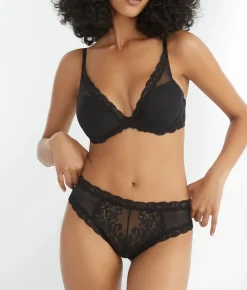 Feathers Plunge Bra