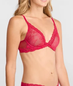 Feathers Plunge Bra