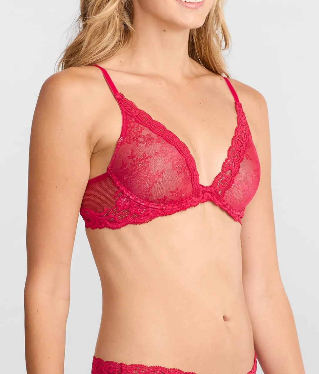 Feathers Plunge Bra
