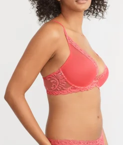 Feathers Plunge Bra