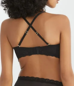 Feathers Strapless Plunge Bra