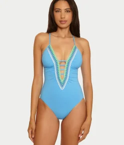 Fiesta Plunge One-Piece