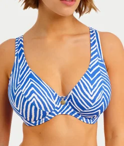 Fiji Falls High Apex Bikini Top