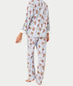 Flannel 3-Piece Pajama Set