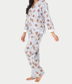 Flannel 3-Piece Pajama Set