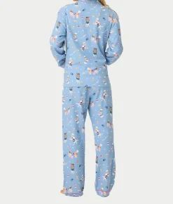 Flannel 3-Piece Pajama Set