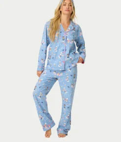 Flannel 3-Piece Pajama Set
