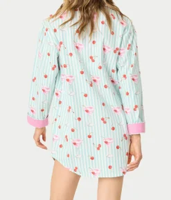 Flannel Woven Sleep Shirt