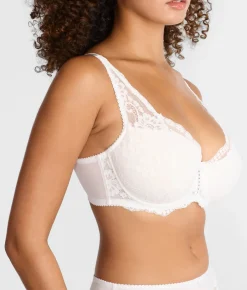 Fleur Lightly Padded High Apex Bra