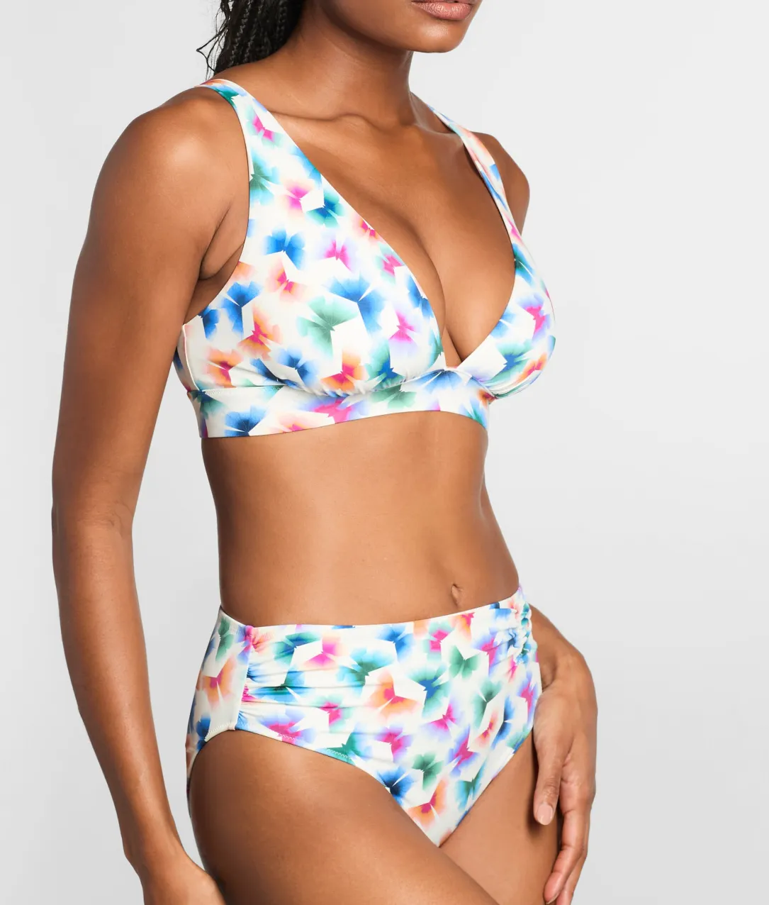 Flutter Kara Plunge Bikini Top