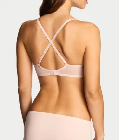 Full Transparency Plunge Spacer T-Shirt Bra
