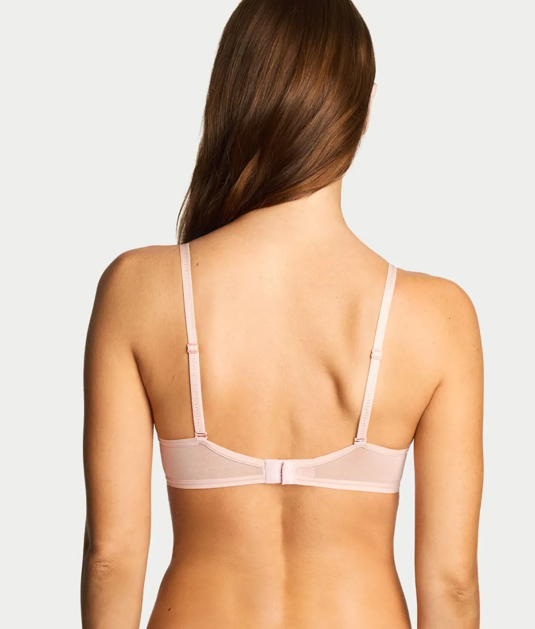 Full Transparency Plunge Spacer T-Shirt Bra